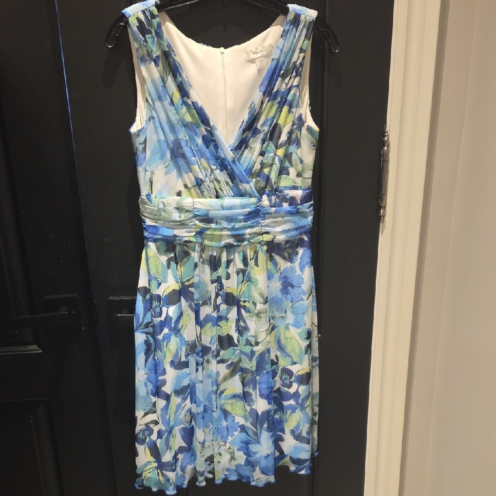 Dress Barn Fully Lined Floral Dress